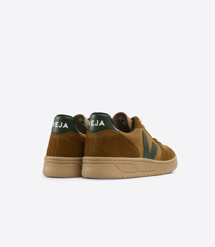 VEJA V-10 SUEDE CAMEL CYPRUS MULTICO