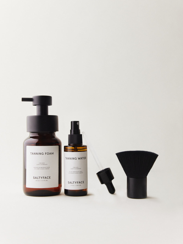 SALTYFACE ESSENTIAL TANNING SET