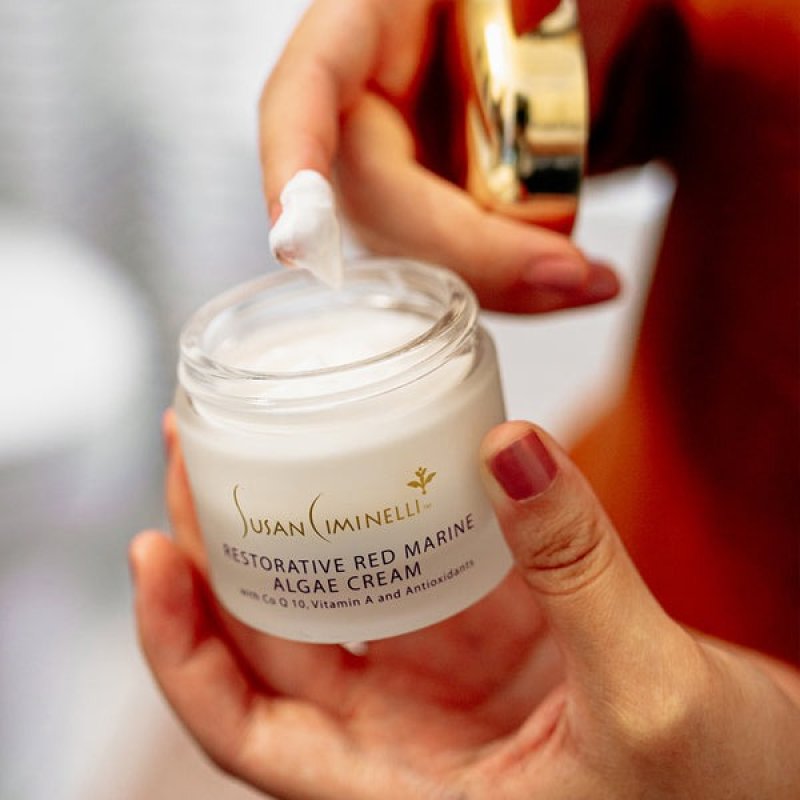 SUSAN CIMINELLI RESTORATIVE RED MARINE ALGAE CREAM WITH CO Q 10, VITAMIN A & ANTIOXIDANTS
