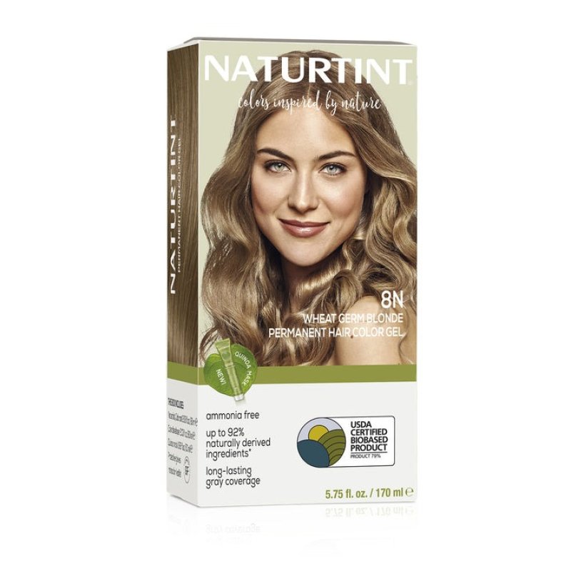 NATURTINT PERMANENT HAIR COLOR 8N WHEAT GERM BLONDE
