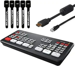 BLACKMAGIC DESIGN ATEM MINI PRO HDMI LIVE STREAM SWITCHER BUNDLE