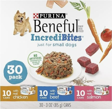PURINA BENEFUL SMALL BREED WET DOG FOOD VARIETY PACK - 3 OZ - 30 ADET