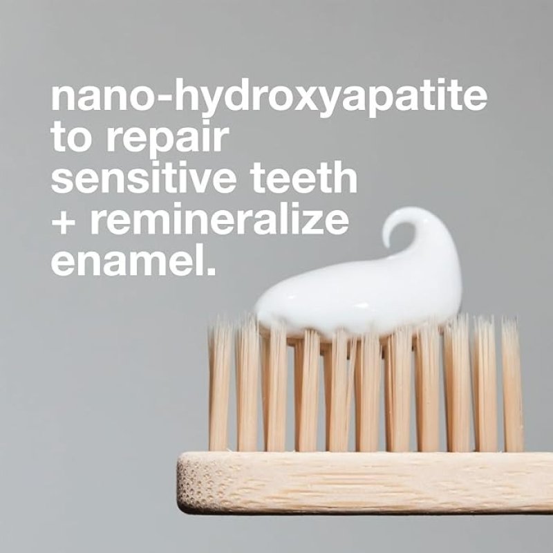DAVIDS NANO HYDROXYAPAITE NATURAL TOOTHPASTE - 5.25 OZ - 3 ADET