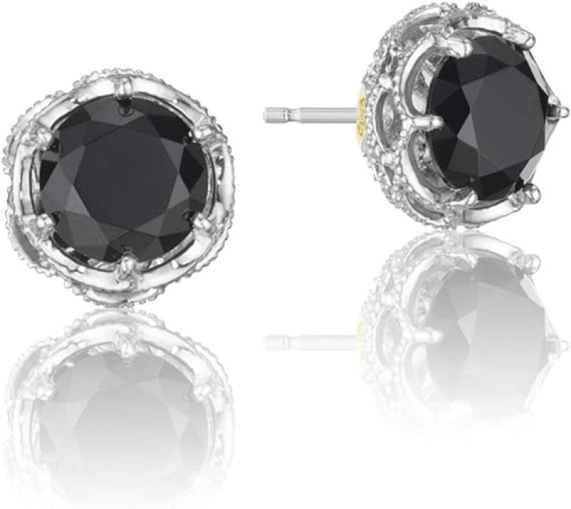 TACORI BLACK ONYX STUD EARRINGS