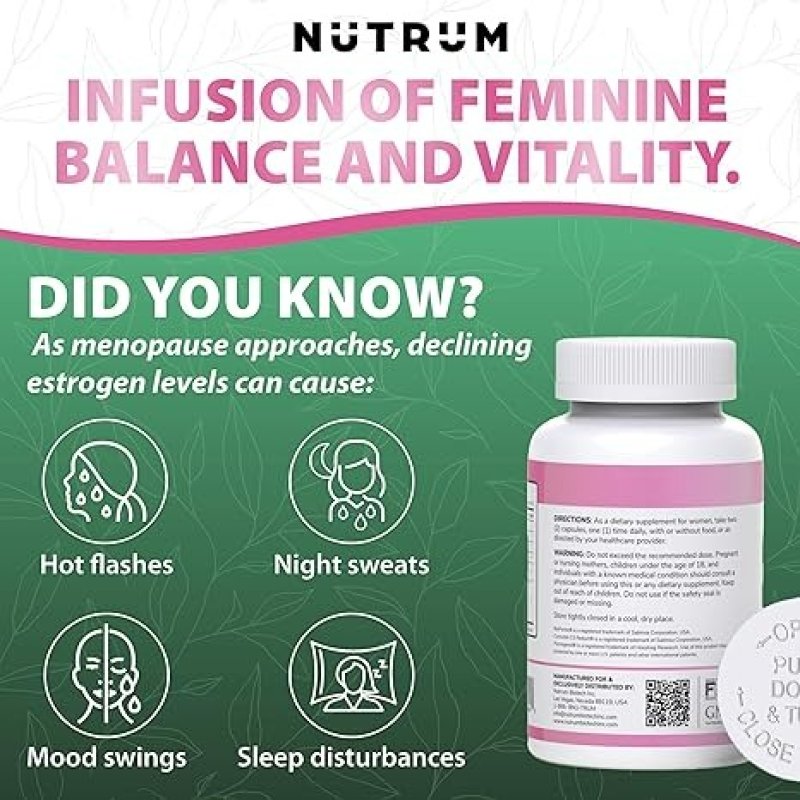 NUTRUM ESTROLIFE ANTI-AGING SUPPORT FOR WOMEN -  60 KAPSUL