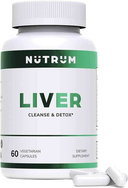 NUTRUM LIVER CLEANSE AND DETOX HEALTH SUPPORT SUPPLEMENT - 60 KAPSUL