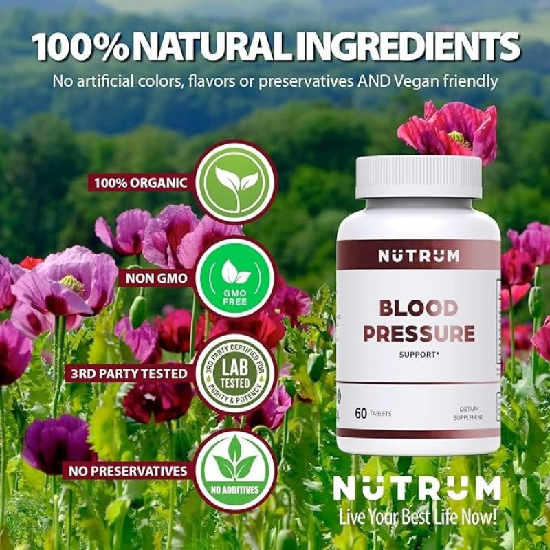 NUTRUM BLOOD PRESSURE SUPPORT - 60 TABLET