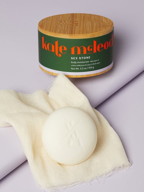 KATE MCLEOD SEX STONE | LOTION BAR FOR INTIMACY AND SELF PLEASURE - 3.5 OZ