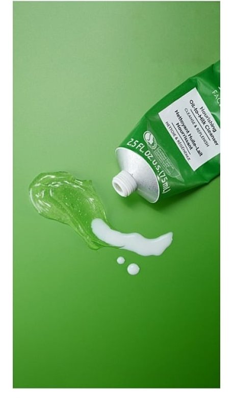 WELEDA SKIN FOOD FACE CARE NOURISHING OIL-TO-MILK CLEANSER  -2.5 FL OZ