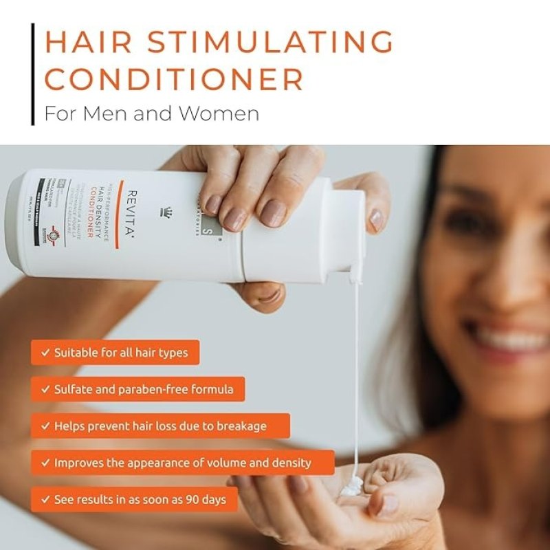 REVITA DS LABORATORIES SHAMPOO AND CONDITIONER SET & SPECTRAL.DNC-N HAIR SERUM