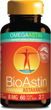 NUTREX HAWAII OMEGAASTIN – VEGAN OMEGA 3-6-9 & BIOASTIN HAWAIIAN ASTAXANTHIN - 60 GELCAPS