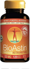 NUTREX HAWAII BIOASTIN HAWAIIN ASTAXANTHIN 12MG - 120 ADET