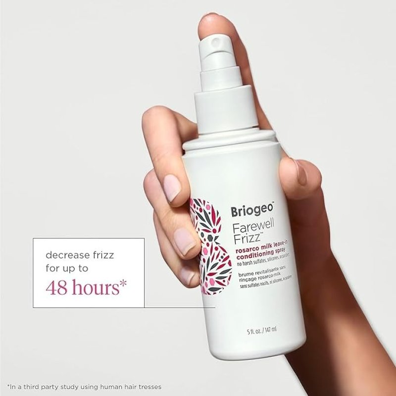 BRIOGEO WOMEN'S FAREWELL FRIZZ ROSARCO MILK LEAVE-IN CONDITIONING SPRAY - 5.0 OZ