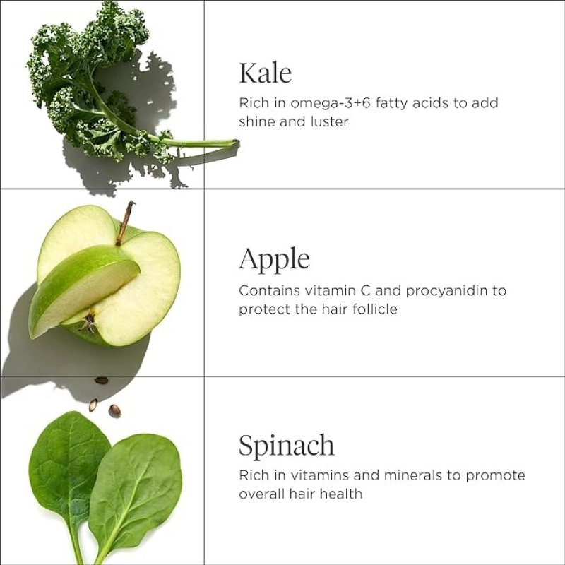 BRIOGEO SUPERFOODS KALE AND APPLE REPLENISHING CONDITIONER - 12.5 OZ