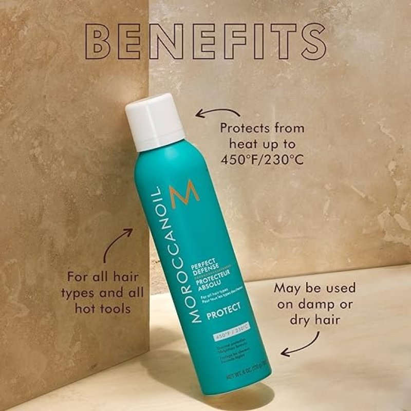 MOROCCANOIL PERFECT DEFENSE HEAT PROTECTANT - 6 FL OZ