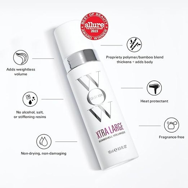 COLOR WOW XTRA LARGE BOMBSHELL VOLUMIZER - 6.5 FL OZ