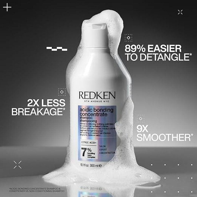REDKEN BONDING SHAMPOO FOR DAMAGED HAIR REPAIR - 10.1 FL OZ