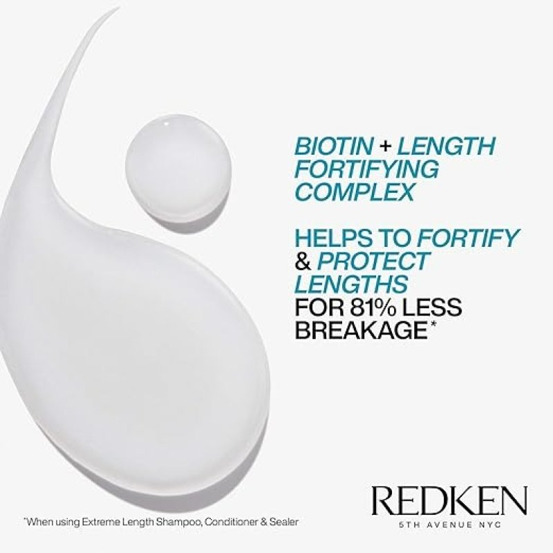 REDKEN EXTREME LENGTH SHAMPOO - 10.1 FL OZ