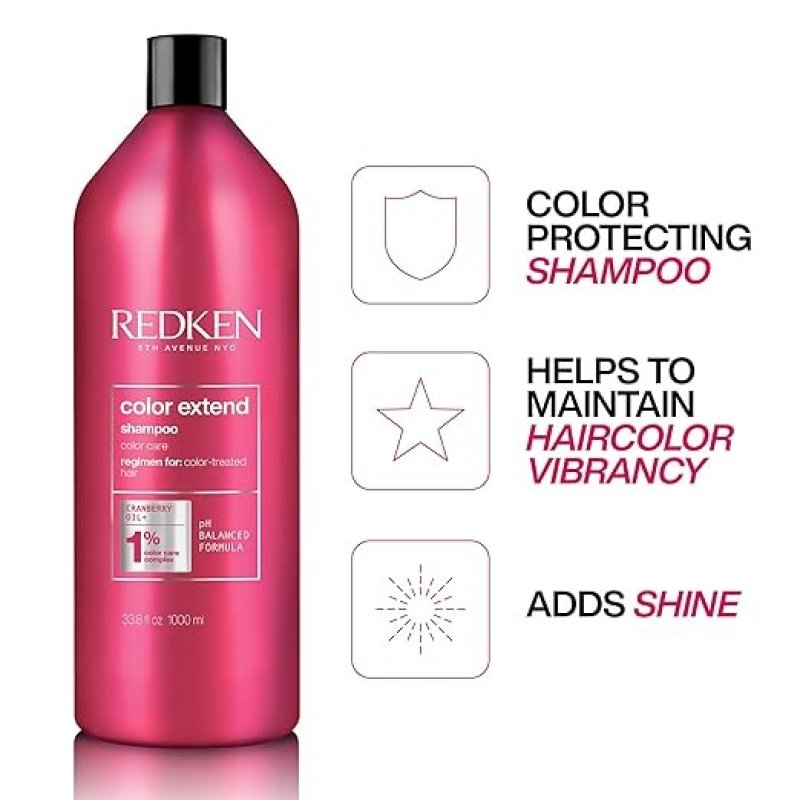 REDKEN COLOR EXTEND SHAMPOO - 33.8 FL OZ