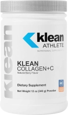 KLEAN ATHLETE KLEAN COLLAGEN+C - 340 GR - NATURAL BERRY FLAVOR