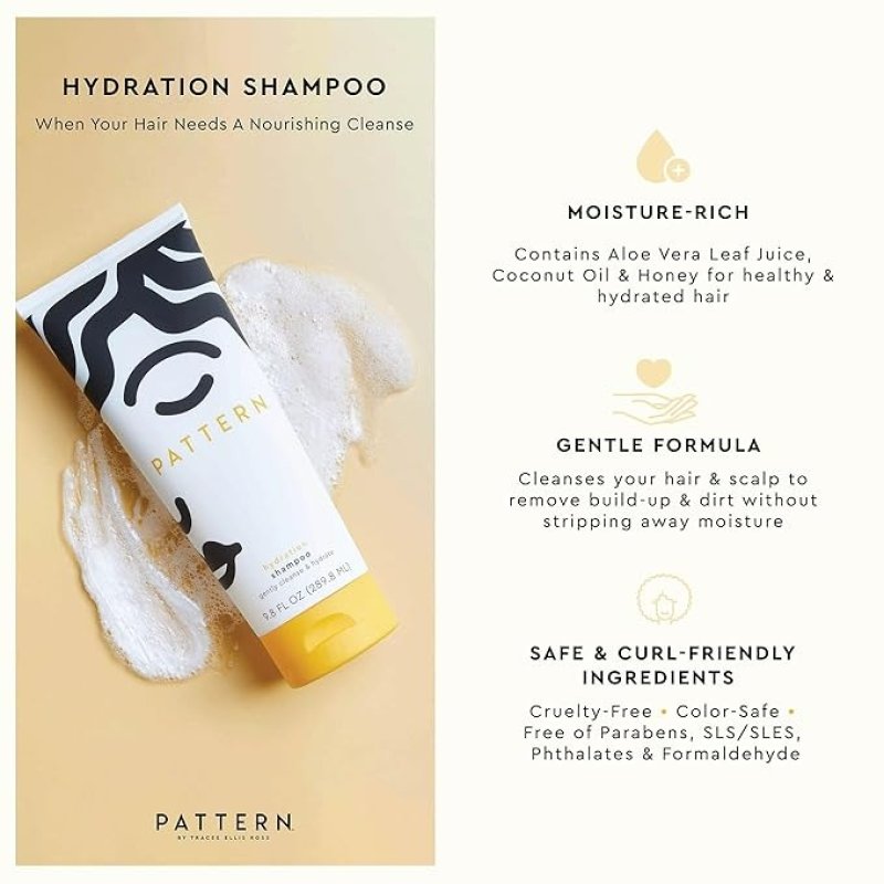 PATTERN BEAUTY BY TRACEE ELLIS ROSS HYDRATION SHAMPOO - 25 FL OZ