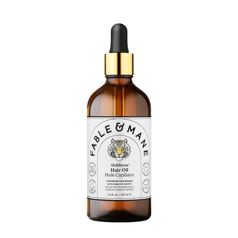 FABLE AND MANE HOLIROOTS HAIR GROWTH OIL - 3.4 FL OZ