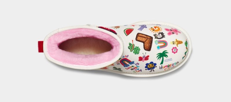 WOMEN'S CLASSIC PLATFORM POP SKETCH - WHITE