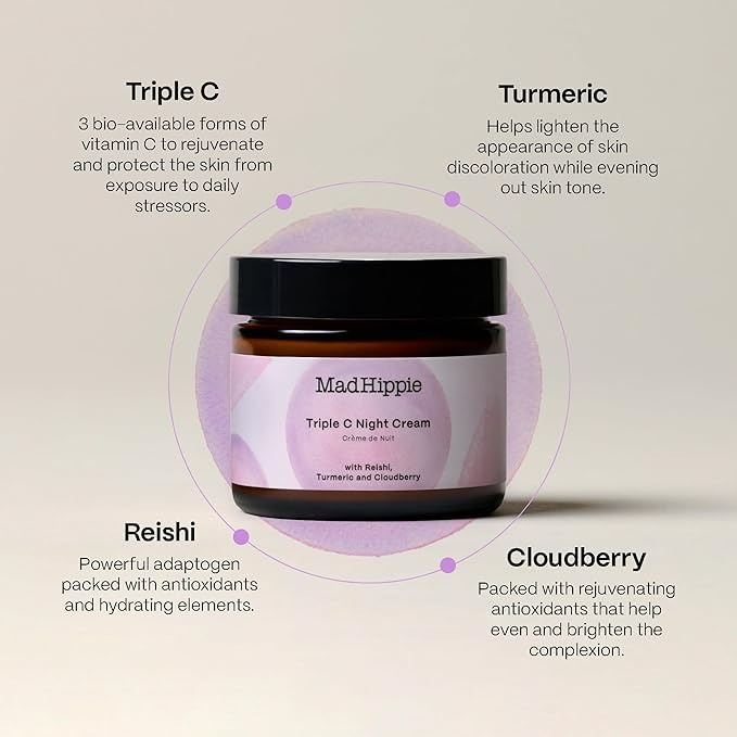 MAD HIPPIE TRIPLE C NIGHT CREAM - 21.1 OZ