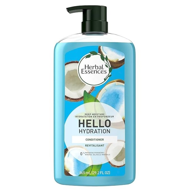 HERBAL ESSENCES HELLO HYDRATION CONDITIONER DEEP MOISTURE FOR HAIR - 29.2 FL OZ
