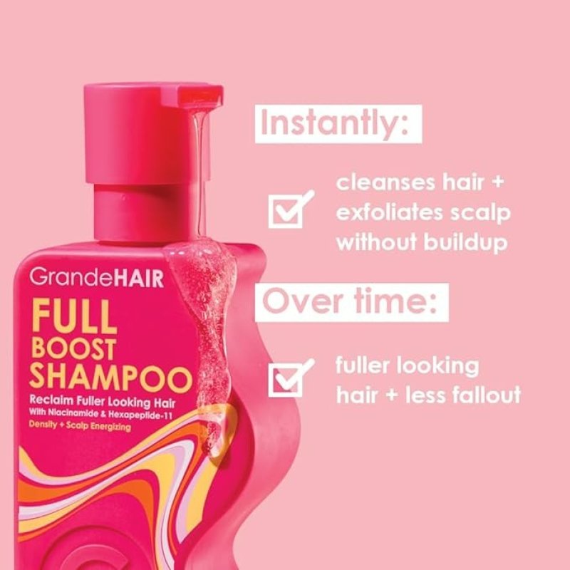 GRANDE COSMETICS SHAMPOO FOR WOMEN - 8.12 OZ