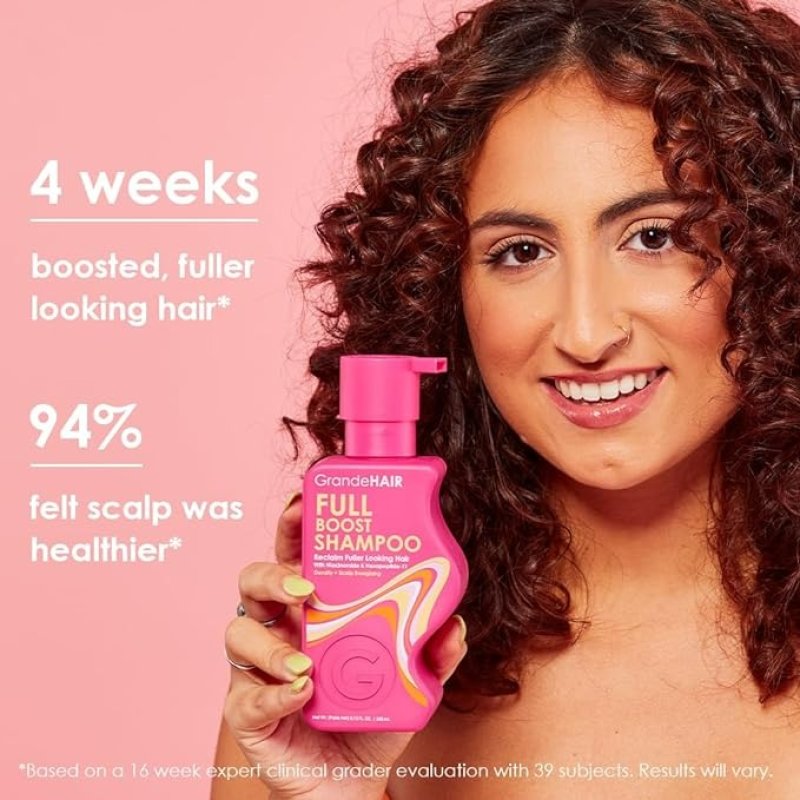GRANDE COSMETICS SHAMPOO FOR WOMEN - 8.12 OZ