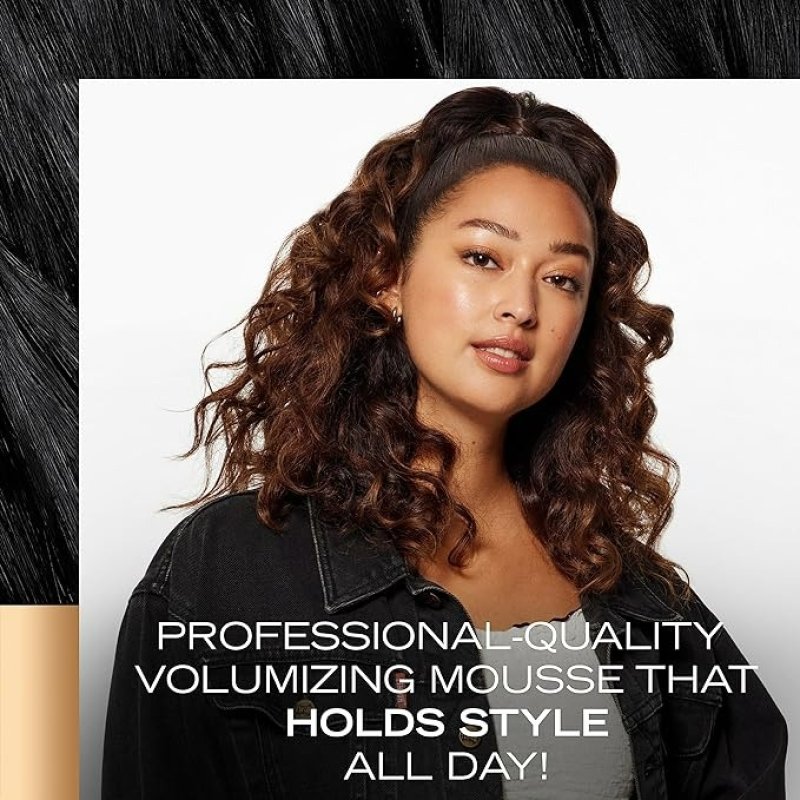 TRESEMME HAIR MOUSSE SET - CURL MOUSSE FOR CURLY HAIR - 3 PARCA