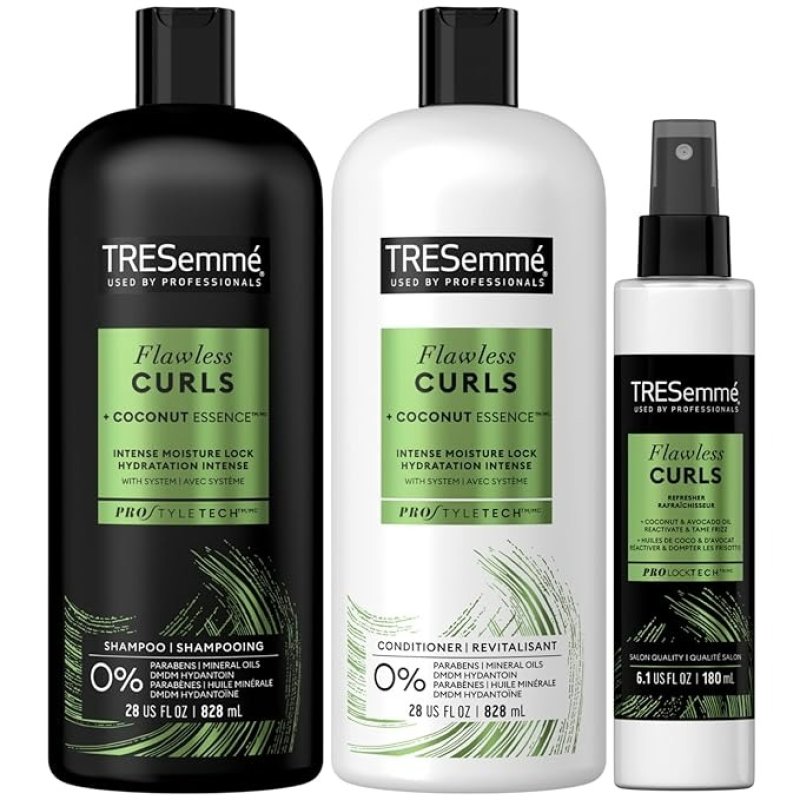 TRESEMME PRO CARE CURLS SHAMPOO AND CONDITIONER SET - 3 PARCA