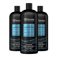 TRESEMME SHAMPOO SMOOTH AND SILKY 3 COUNT TAMES AND MOISTURIZES DRY HAIR - 28 OZ
