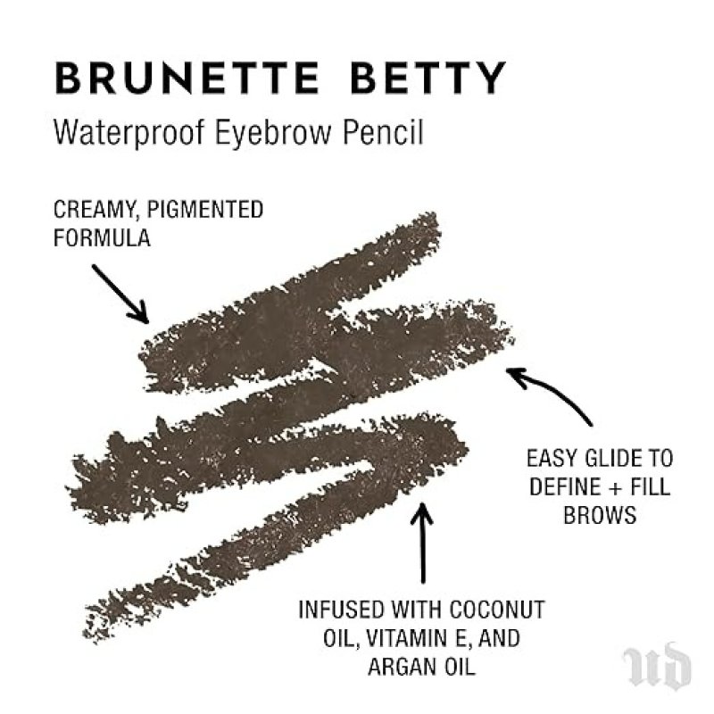URBAN DECAY BROW BEATER - MICROFINE BROW PENCIL & BRUSH - BRUNETTE BETTY