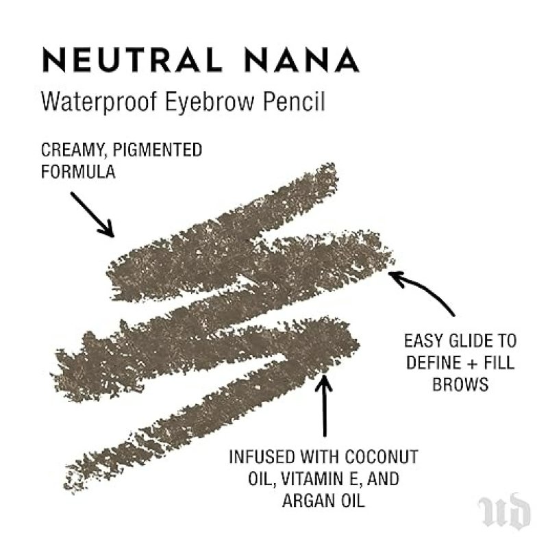 URBAN DECAY BROW BEATER - MICROFINE BROW PENCIL & BRUSH - NEUTRAL NANA