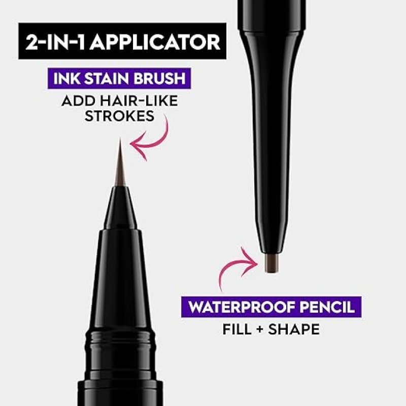 URBAN DECAY BROW BLADE 2-IN-1 MICROBLADING EYEBROW PEN + WATERPROOF PENCIL – BRUNETTE BETTY