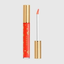 GUCCI GLOSS A LEVRES HYDRATING PLUMPING LIP GLOSS - TERESINA RED - 0.21 OZ