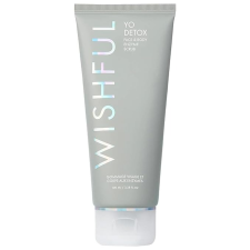 WISHFUL YO DETOX CHARCOAL FACE & BODY ENZYME SCRUB - 3.38 OZ