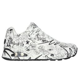 SKECHERS VEXX: UNO - PROCESS SKETCH - WHITE / BLACK