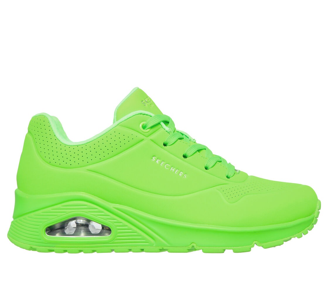 SKECHERS UNO - NIGHT SHADES- LIME