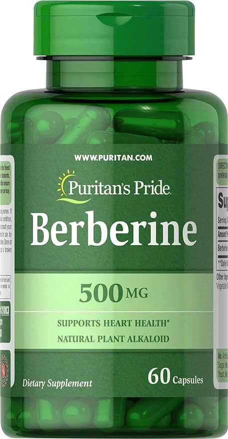 PURITAN'S PRIDE BERBERINE 500 MG - 60 KAPSUL