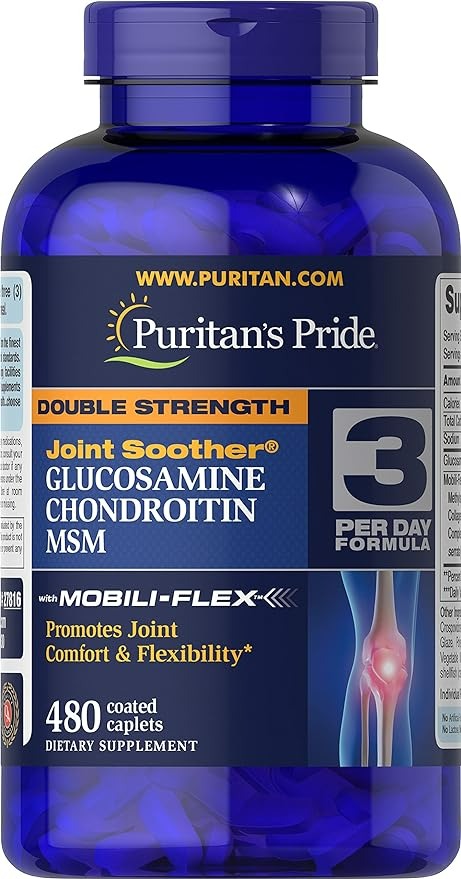 PURITAN'S PRIDE GLUCOSAMINE - 480 ADET