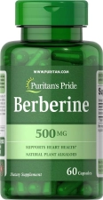 PURITAN'S PRIDE BERBERINE 500 MG - 60 KAPSUL