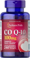 PURITAN'S PRIDE COQ10 100 MG - 240 ADET