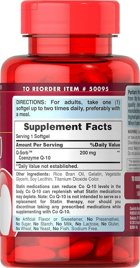 PURITAN'S PRIDE COQ10 200 MG