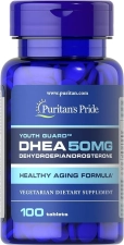 PURITAN'S PRIDE DHEA 50 MG - 100 ADET