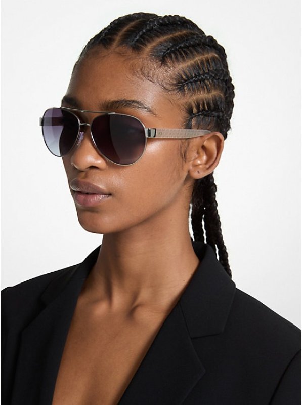 MICHAEL KORS BLAIR I SUNGLASSES - SILVER