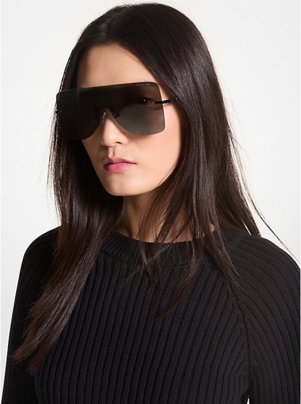MICHAEL KORS LONDON SUNGLASSES - BLACK