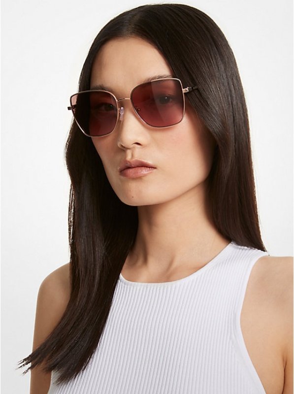 MICHAEL KORS KILLARNEY SUNGLASSES - ROSE GOLD